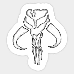 Mythosaur Skull Sticker